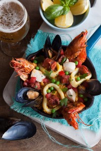 the balcony byron bay paella